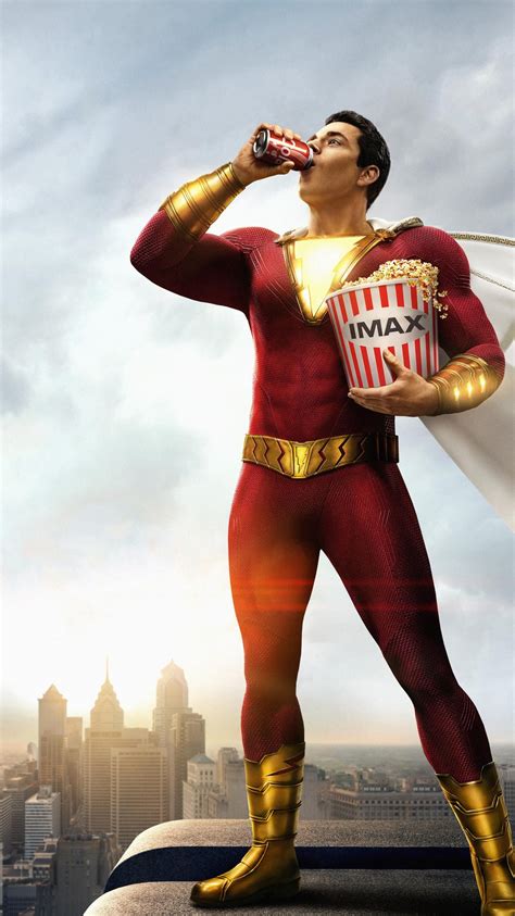 Shazam 2019 Phone Wallpaper Moviemania Superhero Poster Superhero