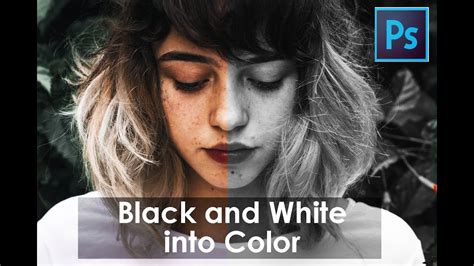 How To Colorize Black And White Photo In Photoshop Youtube