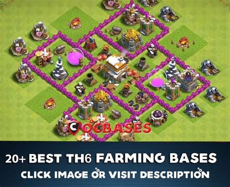 21 Best Th6 Farmingdefense Base Links 2021 New Town Hall 6 Farm