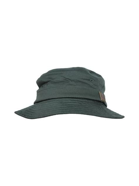 Fred Perry Classic Bucket Hat In Iris Leaf Northern Threads
