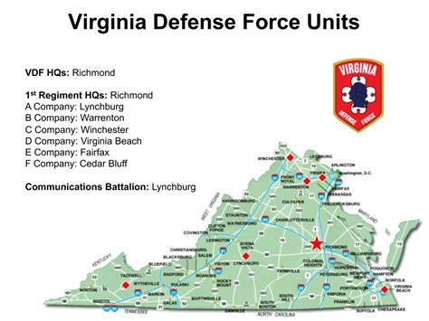 Virginia Defense Force Units Virginia Defense Force