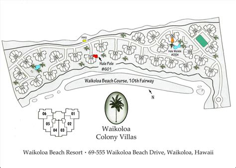 Waikoloa Colony Villa Map