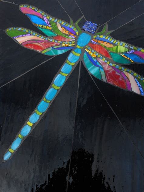 Dragonfly Mosaic Etsy