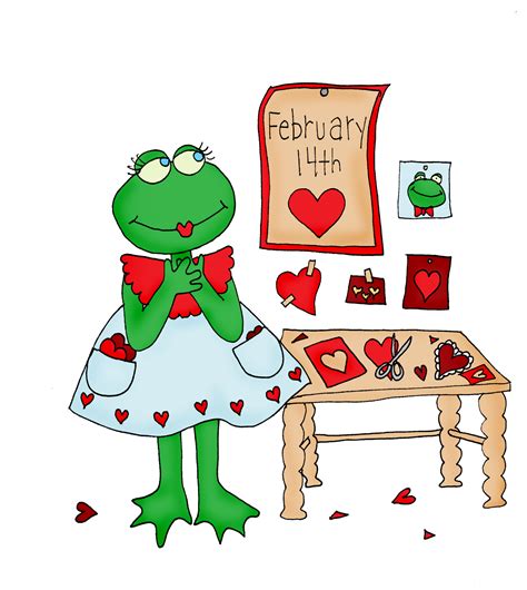 Free Dearie Dolls Digi Stamps Froggie In Love Something Silly