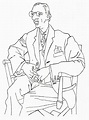 Описание картины «Портрет Игоря Стравинского» — Пабло Пикассо | Шедевры ...
