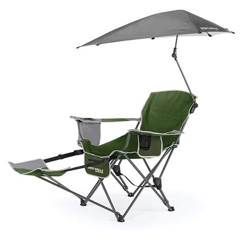 Additionally, the umbrella has a universal clamp, which firmly attaches it to a number of locations like an outdoor chair, golf bag, and bleachers. SKLZ Sport-Brella Recliner Chair Buy Online at best price ...