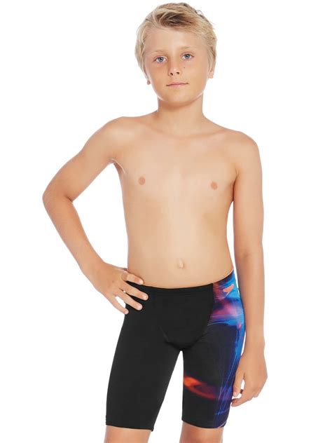 Speedo Monogram Ii New Surf And Yellow Boys Jammers A3e
