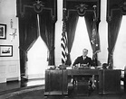 President Roosevelt in the Oval Office - White House Historical Association
