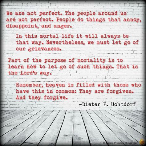 “we Are Not Perfect The People Around Us Are Not Perfect People Do