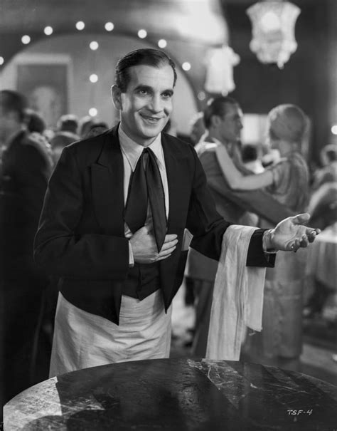 Al Jolson Playing His Role As A Waiter In A Classic Movie Scene Photo