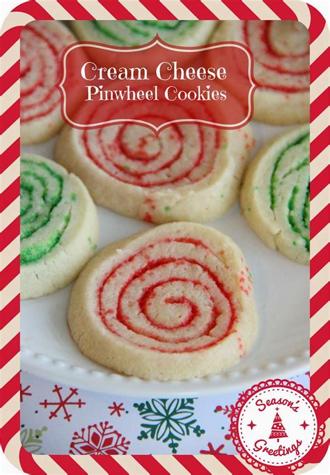 Beat in egg yolk, vanilla, food coloring and, if desired, extract. Cream Cheese Christmas Pinwheel Cookies - Diary of A ...