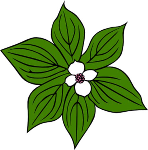 Green Flower Clip Art at Clker.com - vector clip art online, royalty ...