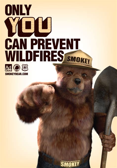Smokey The Bear Elmore County Emergency Management Agency