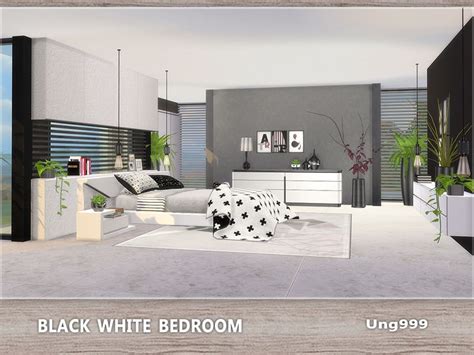 A Modern Bedroom Set Found In Tsr Category Sims 4 Adult Bedroom Sets