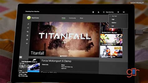 Play Xbox One Games Remotely On A Windows 10 Pc Youtube