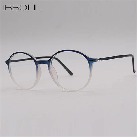 Ibboll Women Classic Round Optical Glasses Frame Plastic Eyeglasses