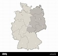East west germany berlin map fotografías e imágenes de alta resolución ...