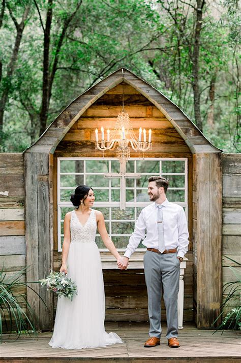 Charming Rustic Wedding Inspiration Couple 3 Southern Bride