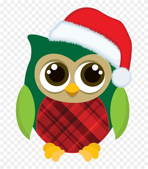 Christmas Owls Christmas Owl Clipart Flyclipart