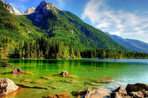 Hd Wallpaper Germany Trees Bavaria Alps Bavarian Alps