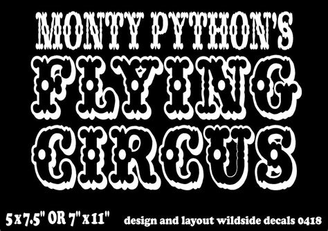 Pin On Monty Python Decals
