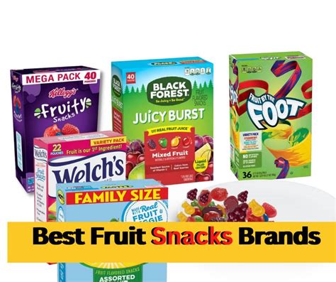 Fruit Snacks Brands Ranking All You Need To Know Makedailyprofit