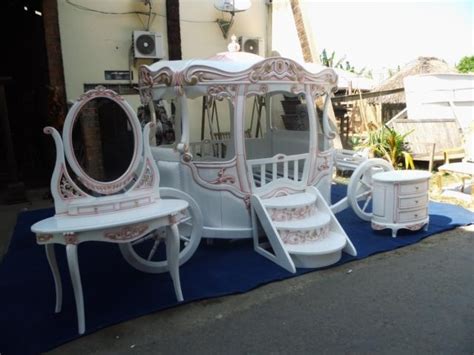 Would you purchase this for your daughter? Cinderella Bed - Pumpkin Carriage Bed | Custom Furniture ...