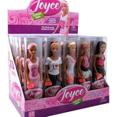 Boneca Joyce Teen Art Brink Brinquedos Para Menina Novidade