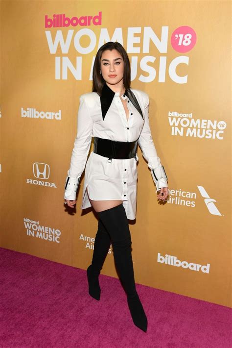 Lauren Jauregui Attends Billboards 13th Annual Women In Music Event