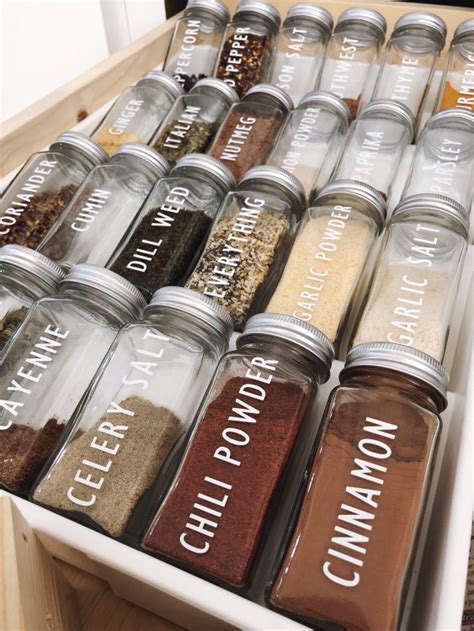 Diy Spice Jar Labels With Cricut Maker Lela Burris