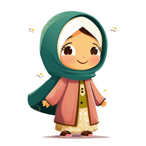 Muslim Cartoon Character Muslim Girl Cute Muslim Girl Muslim Cartoon