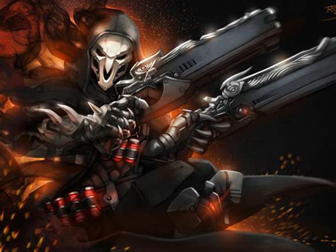 Reaper Overwatch Game Wallpaper Hd Games 4k Wallpapers Images Photos