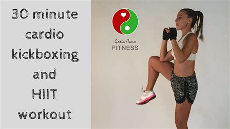 30 Minute Cardio Kickboxing And Hiit Workout Youtube