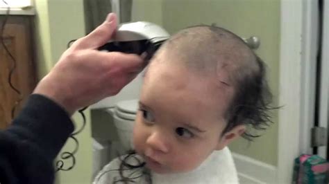 Shaving The Babys Head Youtube