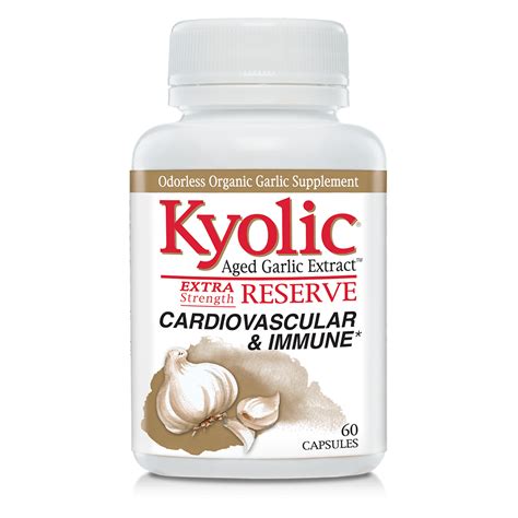 kyolic aged garlic extract cardiovascular reserve