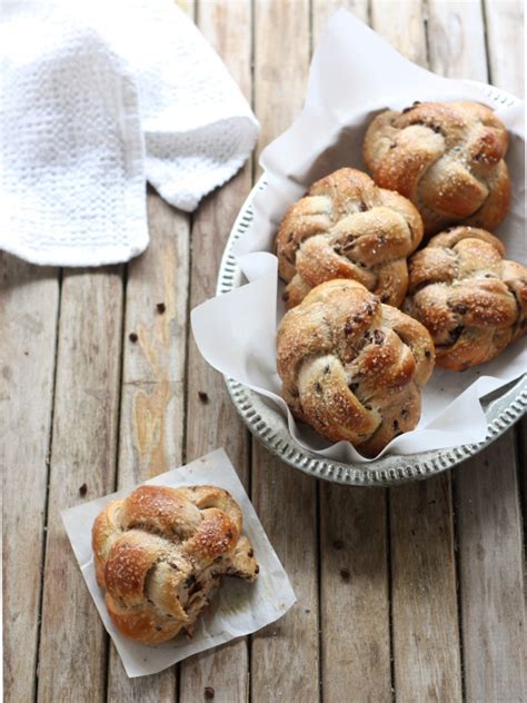 Sweet And Salty Mini Chocolate Chip Challah Buns Completely Delicious