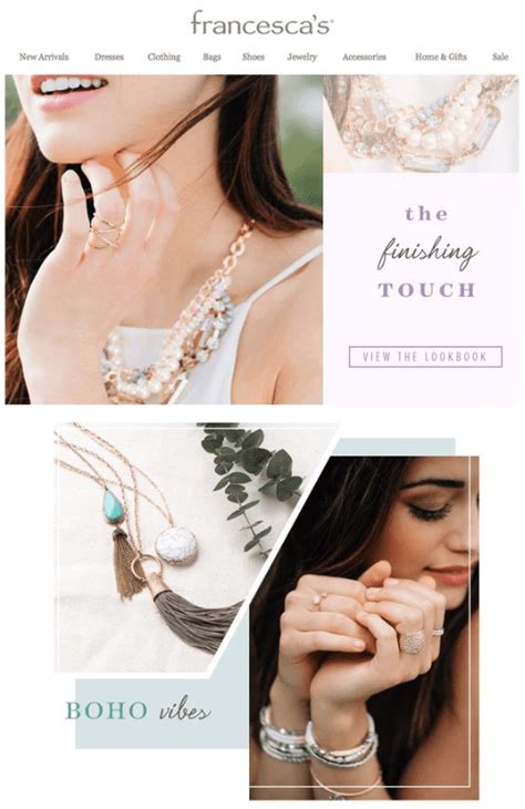 10 Great Jewelry Email Design Examples To Get Inspired By