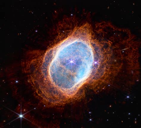 Artcanvas James Webb Telescope Jwst Southern Ring Nebula Ngc 3132 Space