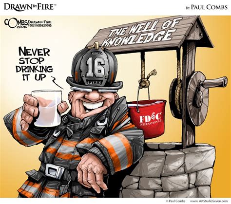 paul combs firefighter cartoons