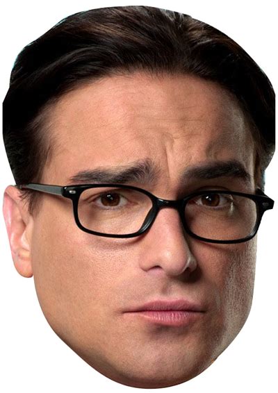 Download Leonard Big Bang Theory Celebrity Face Mask Fancy Dress