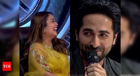 Indian Idol 13 Ayushmann Khurrana Reveals He And Neha Kakkar Auditioned For The Show And Got