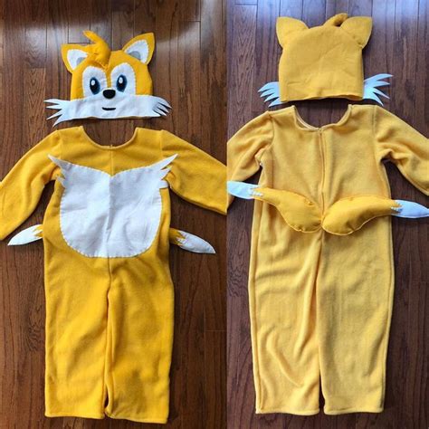 How To Make A Tails Costume From Sonic Johnson Joann