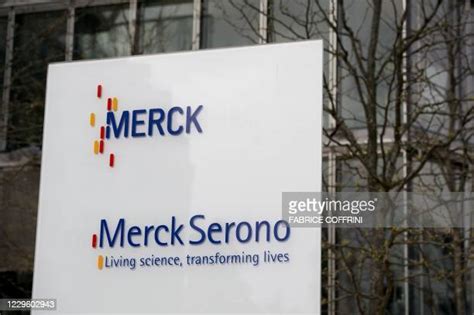 Logo Of Merck Kgaa Photos And Premium High Res Pictures Getty Images