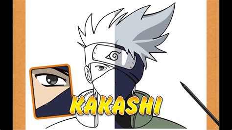 Como Desenhar Kakashi Hatake Naruto Passo A Passo Fácil Youtube