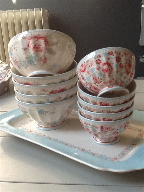 Greengate Stoneware Bowls Malou New Greengate Collection Arrived At