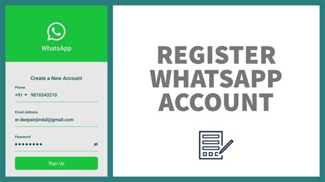 Create Whatsapp Account 2021 Whatsapp Account Sign Up Whatsapp