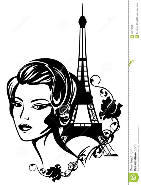 French Chic Stock Vector Image 43276043