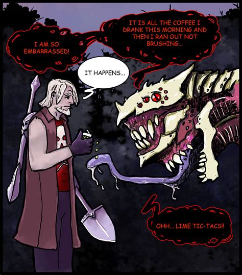 Death Vigil Fan Art Coffee Breath By Evoluzione On Deviantart