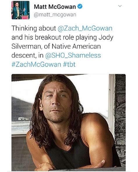Oops Brother Of Zach McGowan Accidentally Exposes His Bros Long History Of Whitewashing