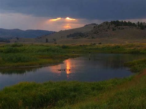 Yellowstone National Park Slough Creek With Images